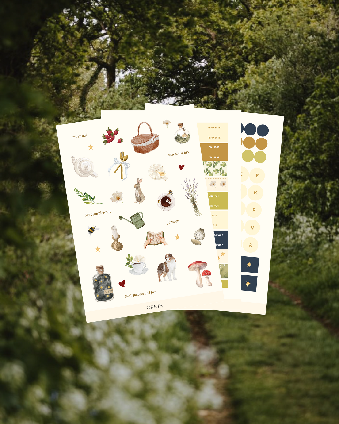 Stickers My Garden Diaries